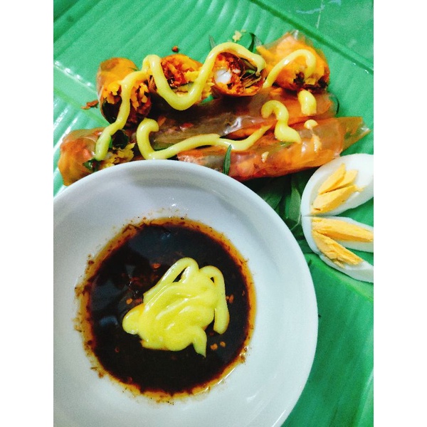 Bơ Trứng gà - Nguyên liệu ăn cùng bánh Tráng!