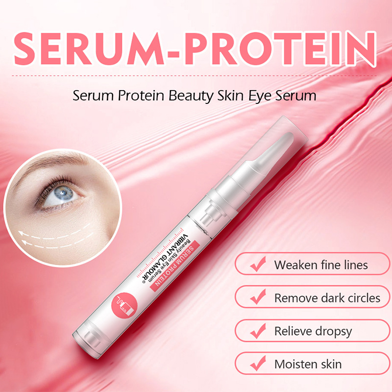 VIBRANT GLAMOUR Protein Serum Tinh Chất  Làm Đẹp Da Mắt Chất Lỏng Làm Mờ Quầng Thâm Nếp Nhăn