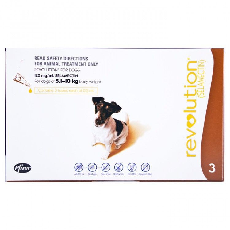 REVOLUTION 60mg (Selamectin 12%) - Tuýp nhỏ gáy trị kí sinh trùng cho chó  trưởng thành 5~10kg. | Shopee Việt Nam
