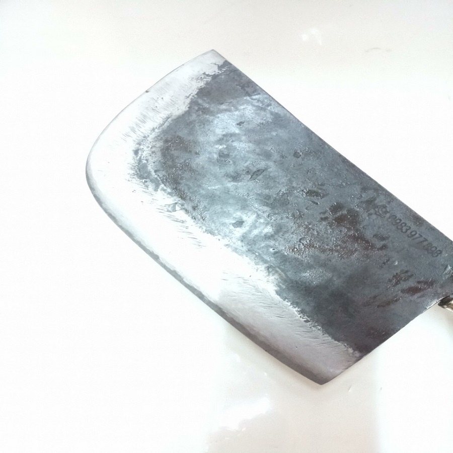 DAO NHÍP XE BẦU 1KG CHẶT XƯƠNG CÁN GỖ;TẶNG KÈM 1 CỤ ĐÁ MÀI DAO.