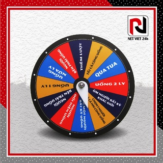 Combo 10 Vòng quay sát phạt, vòng quay bia, vòng quay tròn chơi