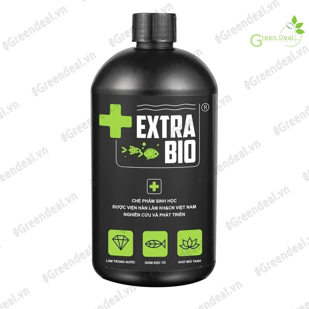 EXTRABIO VN  | Vi sinh Extra Bio phân hủy chất hữu cơ và giảm mùi hôi cho hồ cá thủy sinh