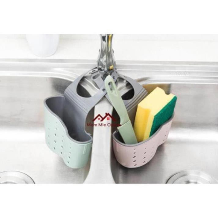 [Loại tốt] Khay nhựa dẻo hai lớp để vật dụng rửa chén, nhà tắm - J151