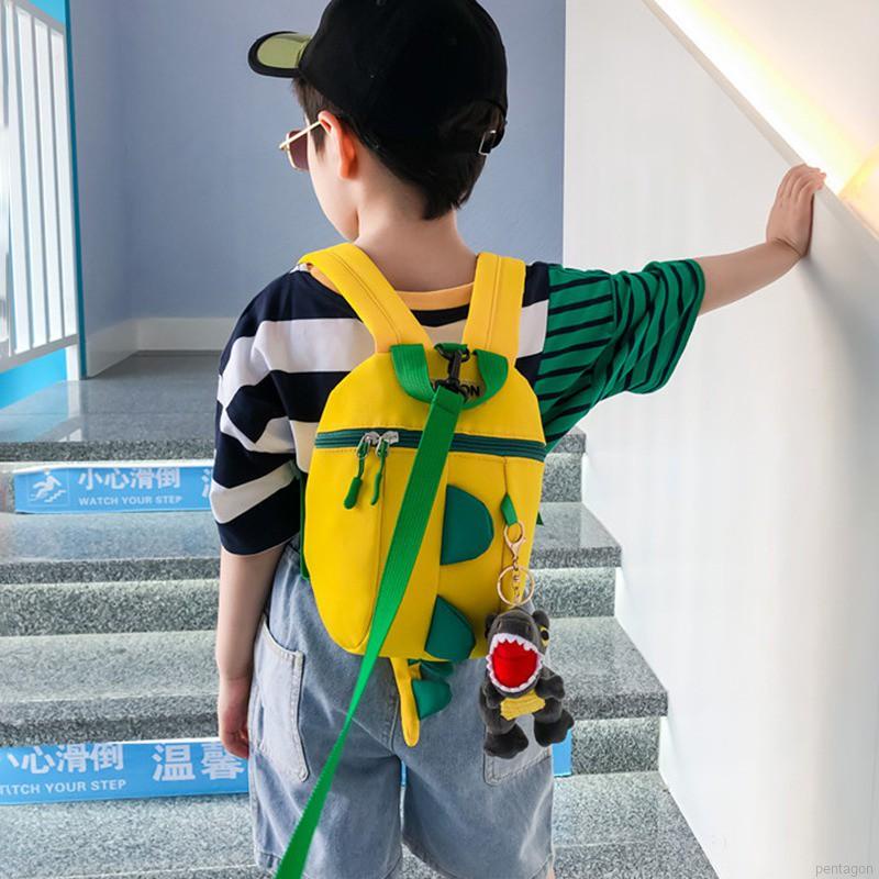 Ba lô hình khủng long hoạt hình đáng yêu chống lạc cho bé