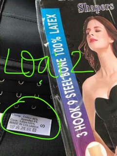 Đai nịt bụng Latex