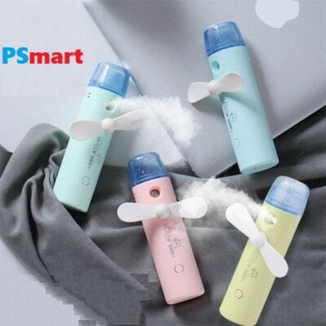 Quạt phun sương cầm tay mini