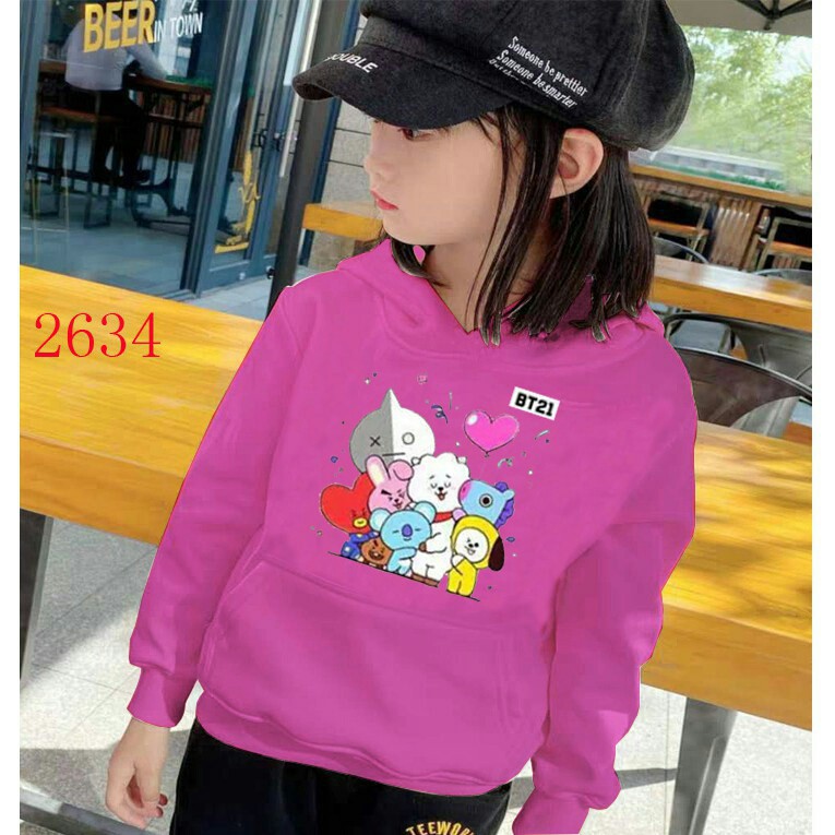 Áo Hoodie In Hình Bt21 It99 _ Shop