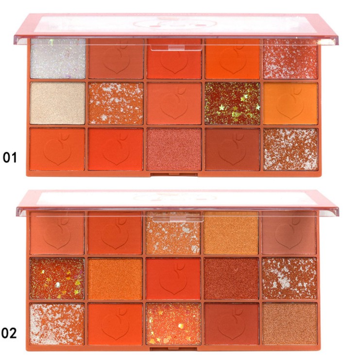 Bảng Phấn Mắt 15 Ô PEACH PARTY IMAN OF NOBLE MAKEUP PALETTE 6672 Auth Nội Địa | BigBuy360 - bigbuy360.vn