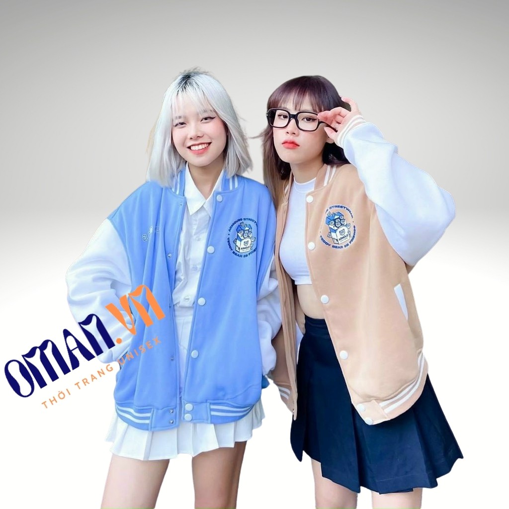 Áo khoác nỉ Cardigan ARMOUS form rộng cá tính unisex Oman