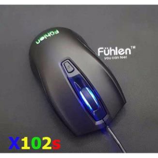 Combo chuột Fuhlen X102s và bàn di