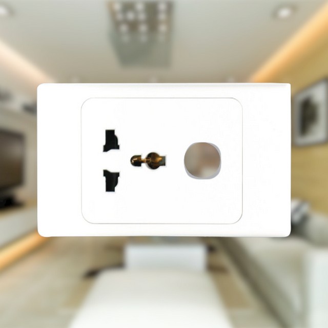 Ổ CẮM ĐƠN ĐA NĂNG 16A KẾT HỢP 1 LỖ A20 PLUS MPE (A20USMXN)