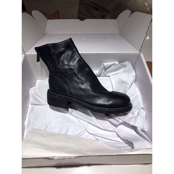 Giày cao cổ Guidi 796Z soft horse full grain back zip ankle boots