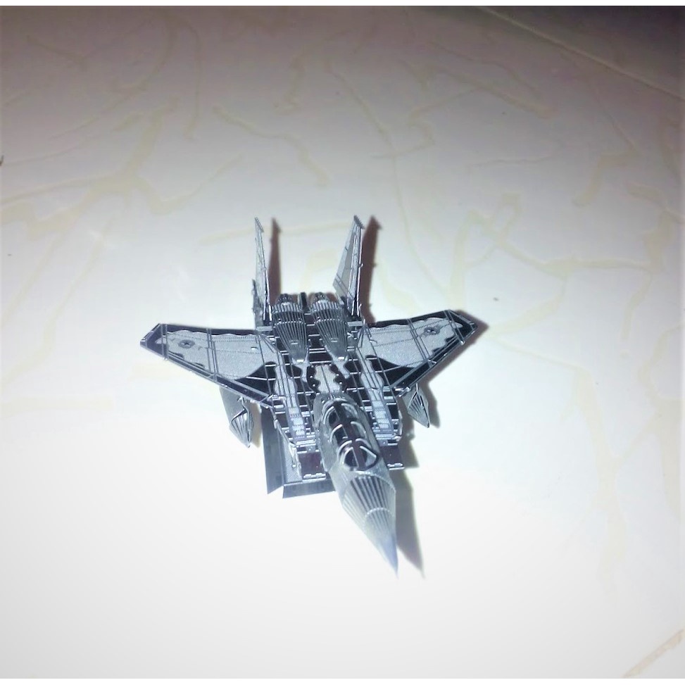 Mô Hình Kim Loại Lắp Ráp 3D Metal Head Phản Lực F15 Eagle