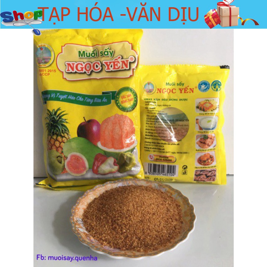 Muối sấy Ngọc Yến chấm hoa quả hàng chính hãng gói 100g