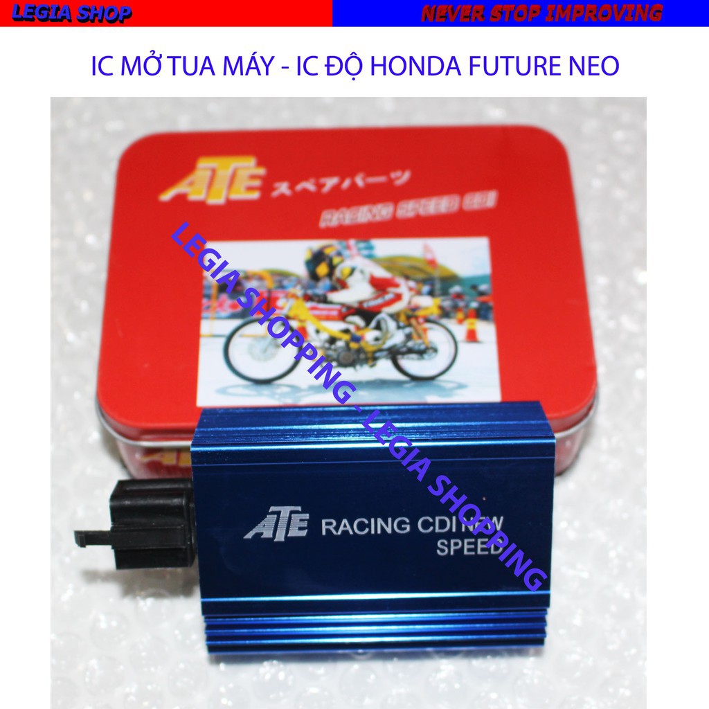 ❦IC ĐỘ  MỞ TUA ATE RACING 9 MAP GẮN HONDA FUTURE NEO / WAVE BLADE 110 ALPHA 2017-20201