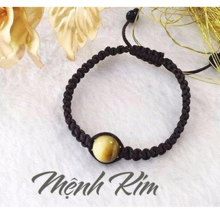 Vòng tay phong thuỷ mệnh kim may mắn tài lộc