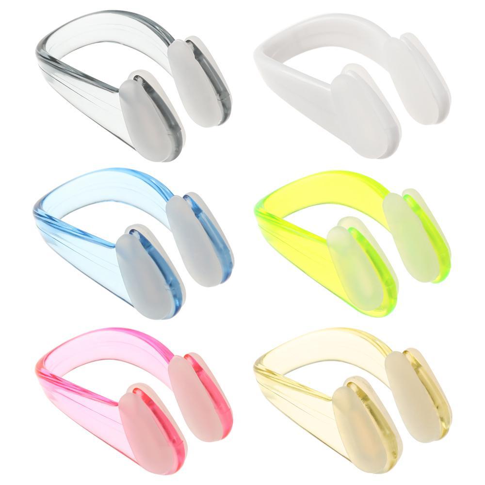 MYRONGVN Bộ 4 Nút Bịt Tai / Kẹp Mũi Bằng Silicon Mềm 6 Màu C