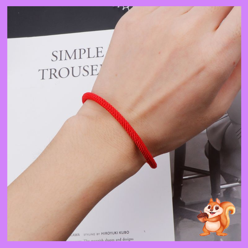 Vòng tay dây bện có khóa nam châm tùy chọn màu sắc