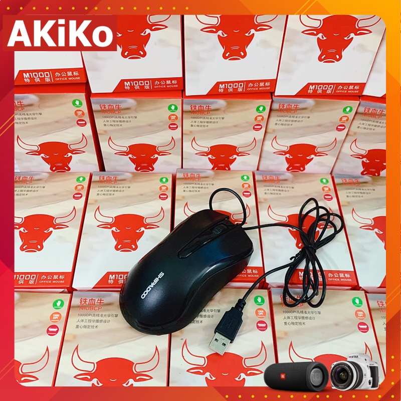 Chuột máy tính laptop có dây gaming Fuhlen bảo hành 12 tháng AKIKO AK L102