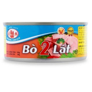 Bò hai lát Hạ Long Canfoco hộp 150g