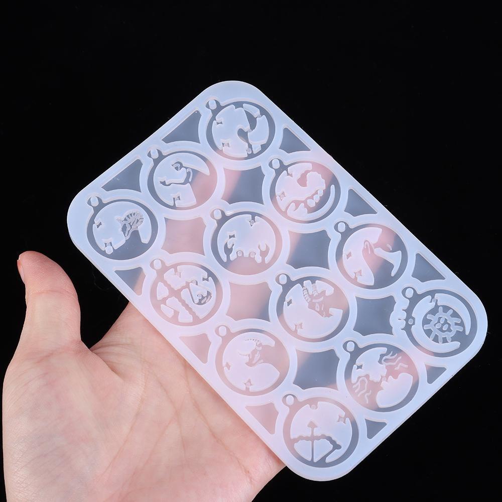 Khuôn Silicone Làm Mặt Vòng cổ Bằng Resin