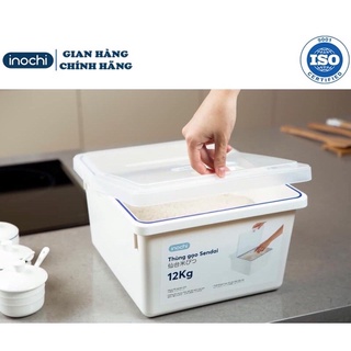 Hộp đựng gạo HKM anlene 12l - ship hoả tốc