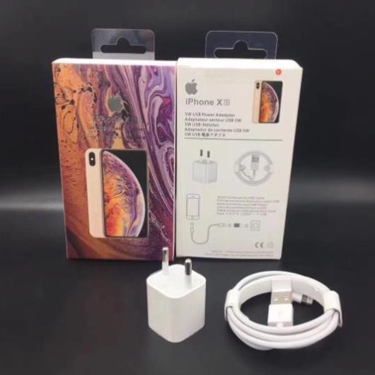 [𝑮𝒊𝒂́ 𝑯𝒖̉𝒚 𝑫𝒊𝒆̣̂𝒕] Bộ Sạc iPhone 6/7/8/X/Xs Max - Bảo Hành 12 Tháng Lỗi 1 Đổi 1