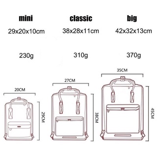 Balo kanken Brick classic ( tặng kèm pin cài )