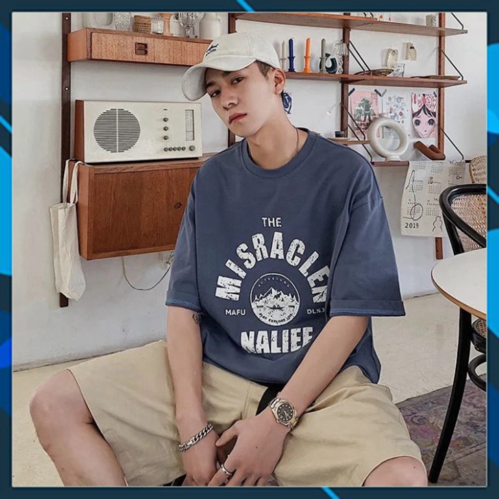 Áo Thun Tay Lỡ Misraclen Form Rộng Siêu Hot🍁 Unisex nam nữ đều mặc được | BigBuy360 - bigbuy360.vn