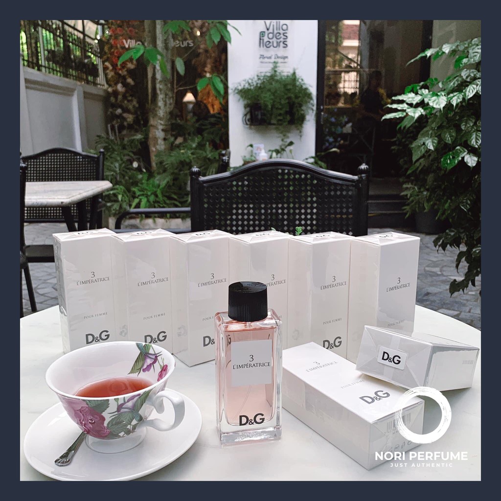 [Chính Hãng] Nước hoa mini D&G L'imperatrice 03 chiết 10ml cho nữ, mùi hương nhẹ nhàng thanh lịch dùng mùa hè