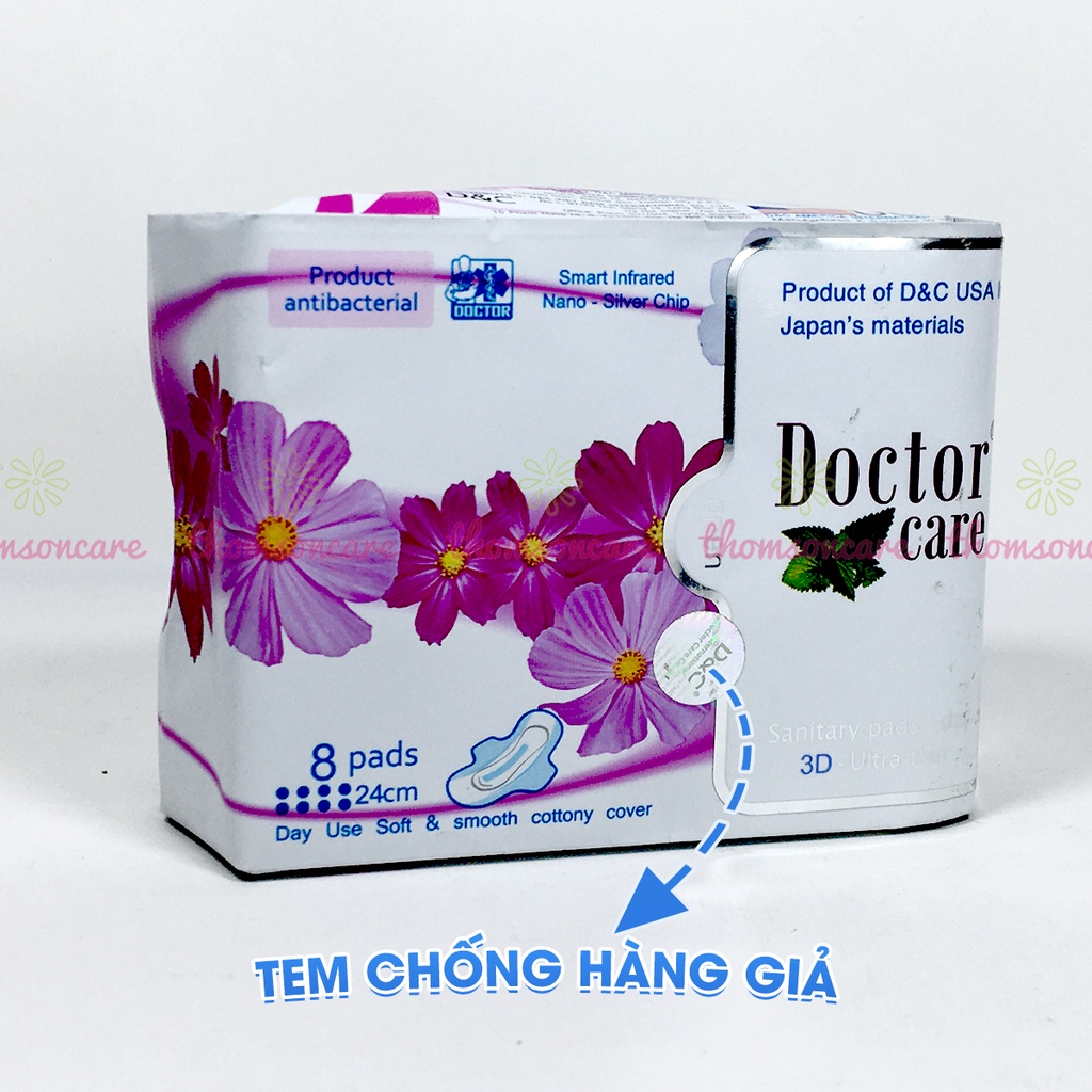 Băng vệ sinh Doctor care Hàng ngày và ban đêm, bvs phụ nữ chống tràn, siêu thấm