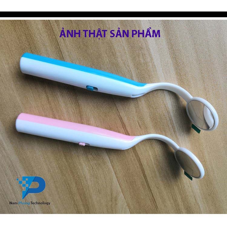 GƯƠNG NHA KHOA CÁN NHỰA CAO CẤP CHUYÊN DỤNG TẠI NHÀ KÈM ĐÈN LED, GƯƠNG SOI RĂNG DÀNH CHO NHA SĨ - NAMPHONG TECHNOLOGY