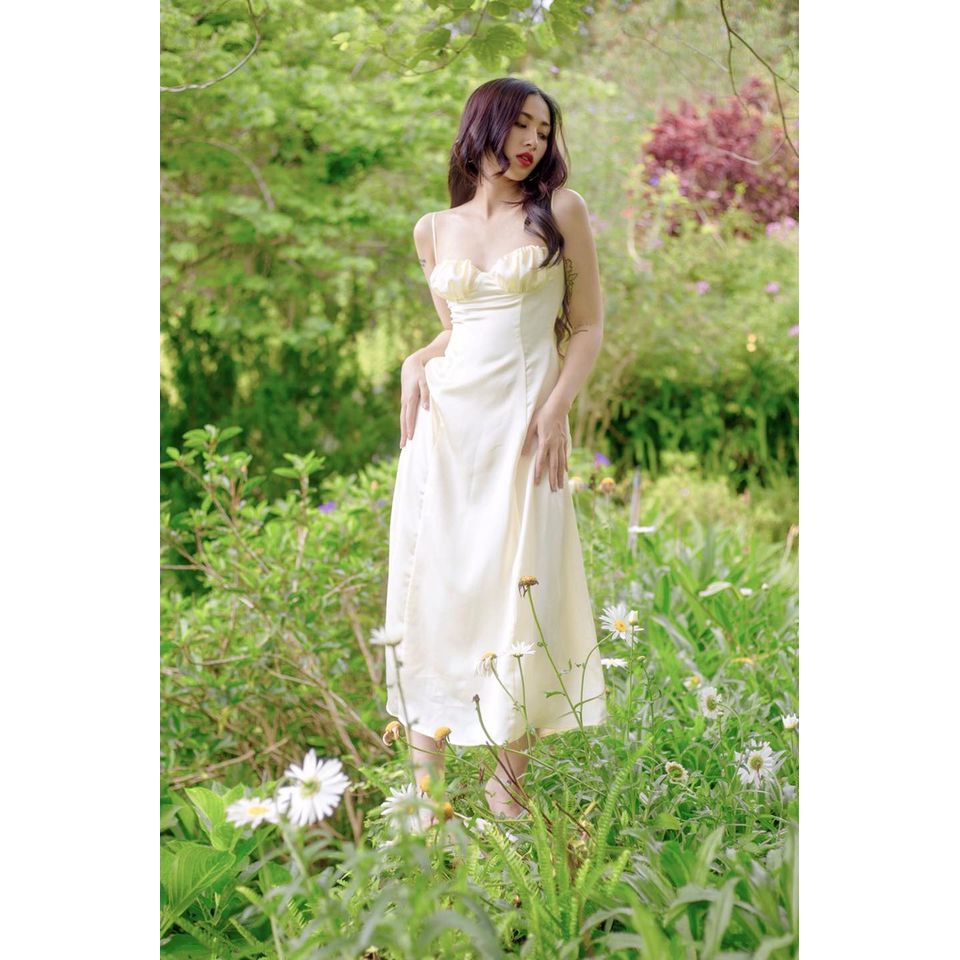 [Mã FATHANG5 giảm 10K đơn 50K] ONONMADE | Đầm lụa dài - Vanilla Silk dress | BigBuy360 - bigbuy360.vn