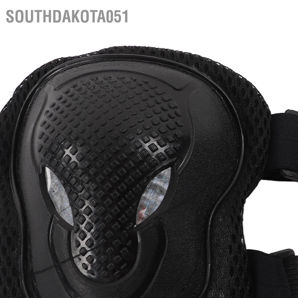 Bộ phụ kiện bảo hộ chân tay chơi thể thao trượt patin dành cho người lớn trẻ em trên 6 tuổi