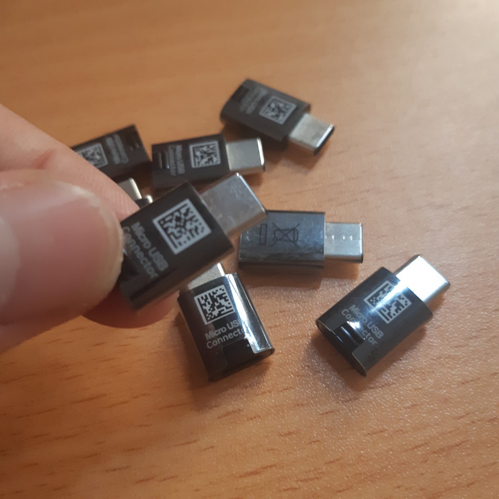 Đầu Cáp Chuyển Đổi Micro - sang Type C Chính Hãng Samsung, Gọn Nhẹ, Tiện Ích Khi Sạc