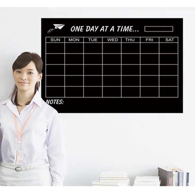 Decal dán tường bảng đen cho bé