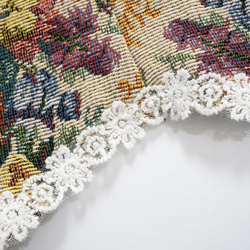 Áo Nịt Ngực Corset Họa Tiết Tranh Sơn Dầu Vintage Cho Nữ