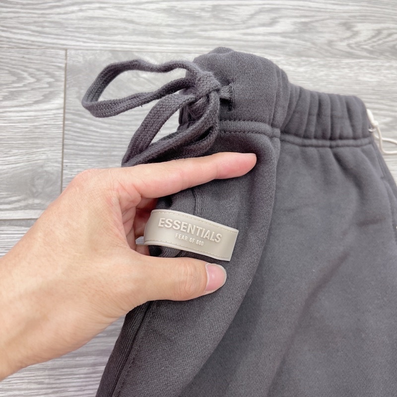⚡️ - Set Quần Áo FOG Fear Of God ESSENTIALS SS22 1977 Black, Combo bộ quần áo FOG ESSENTIALS nam
