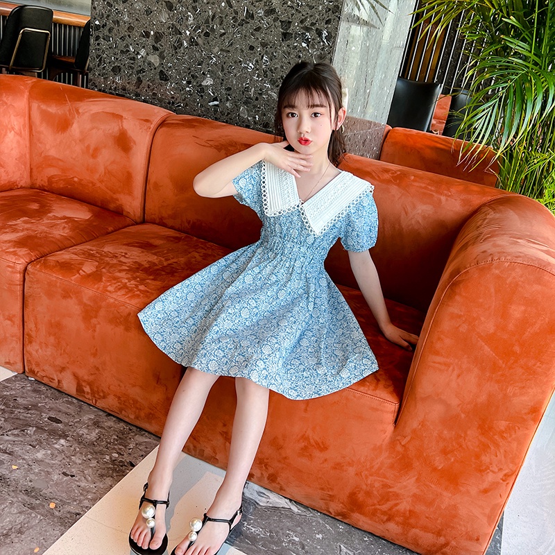 Đầm bé gái size đại (3 - 12 tuổi) ☑️ váy mùa hè bé gái lớn 20kg 25kg 30kg 35kg 40kg