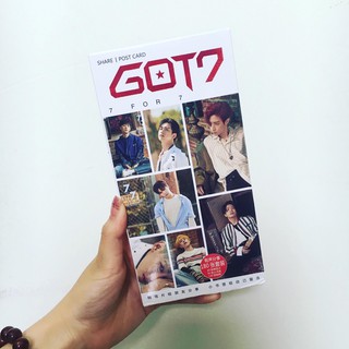[Got7] Postcard Got7 nhiều mẫu