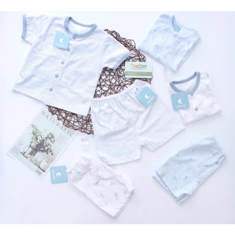 [Hàng mới về] Set quần áo cho bé Miomio 100% cotton cao cấp