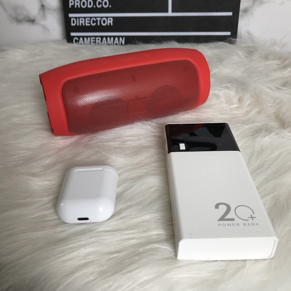 Loa Bluetooth Charge mini 3 Vỏ Nhôm Âm Thanh Sống Động Có ổ Cắm Thẻ Nhớ Và USB Tặng Kèm Tai Nghe i12 Và Sạc Dự Phòng