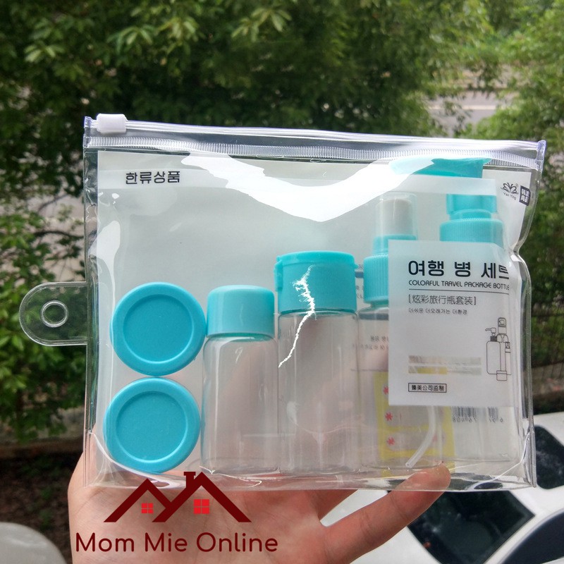 Bộ chiết mỹ phẩm 6 món tiện lợi khi đi du lịch - Size lớn  - C104