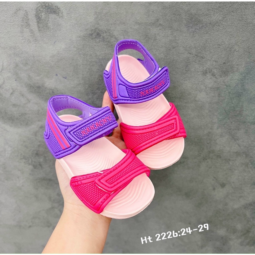 Sandal Xốp Cho Bé Gái Siêu Nhẹ Siêu Bền Size từ 3 Tháng