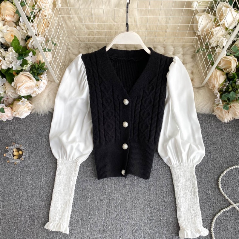 Áo Sweater Dài Tay Thiết Kế Mới Thời Trang Mùa Thu Theo Phong Cách Hàn Quốc Dành Cho Nữ