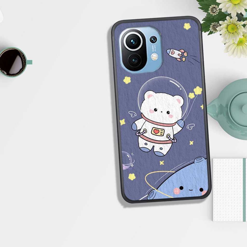 [ HOT BỎNG TAY] ỐP LƯNG XIAOMI MI 11/MI 11T/MI 11 LITE  , IN HINH CHIBI PHI HÀNH GIA ĐÁNG YÊU, SIÊU CUTE.