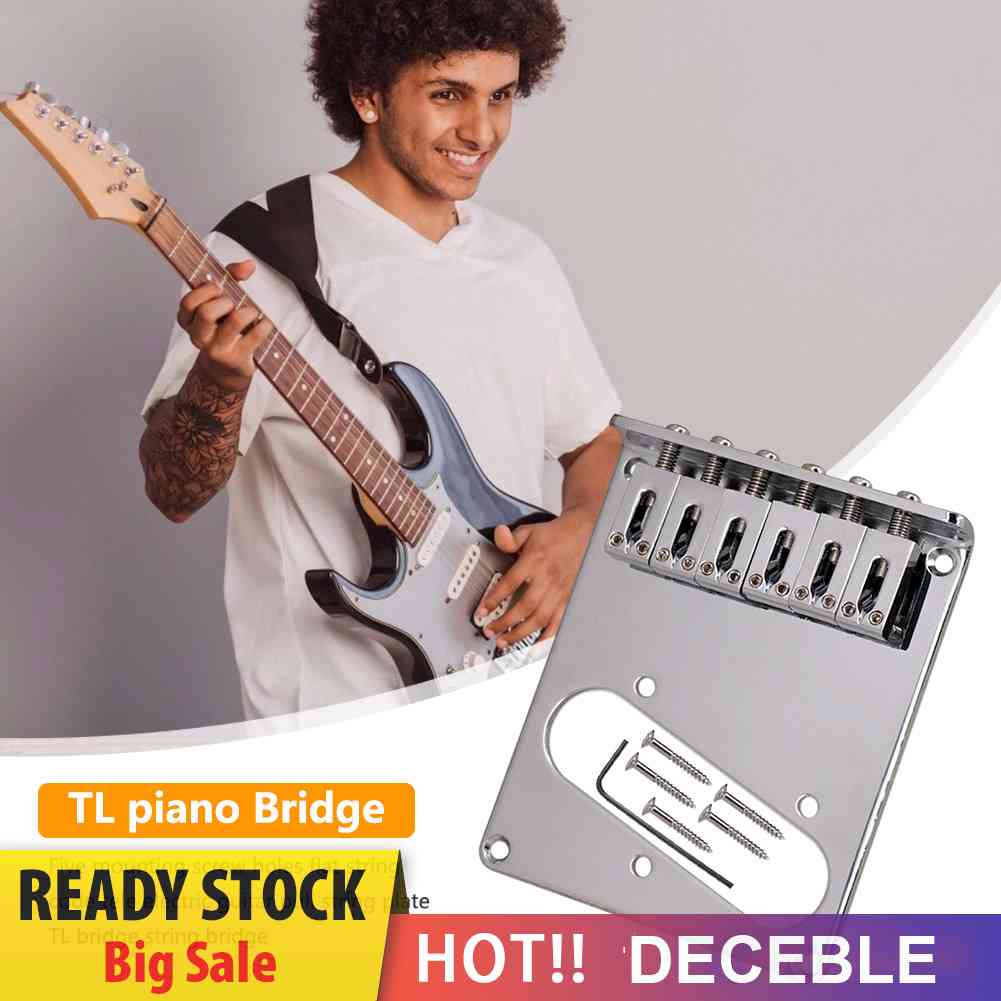 1 Set 6 Ngựa Đàn Guitar Điện Telecaster TL