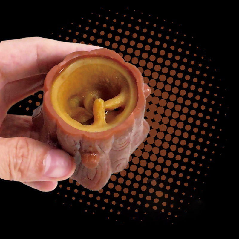 Đồ Chơi Bóp Nén Giảm Căng Thẳng Hình Cây / Sóc Có Giá Đỡ Bút Tiện Dụng