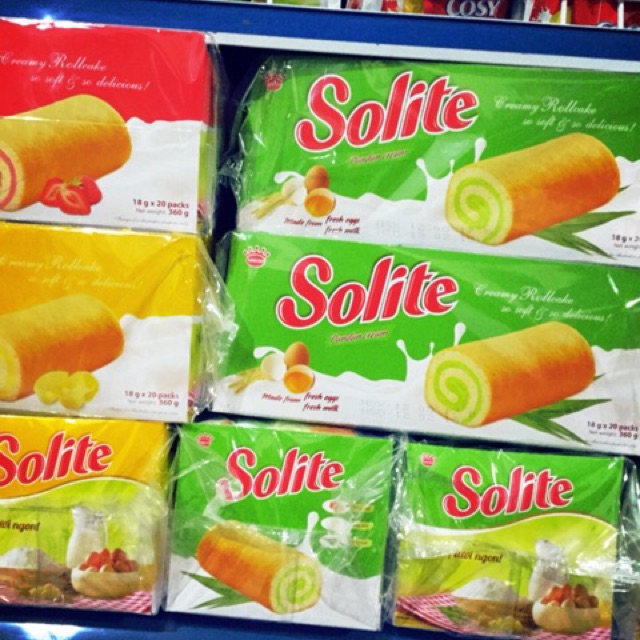 Bánh Bông Lan Cuốn Solite