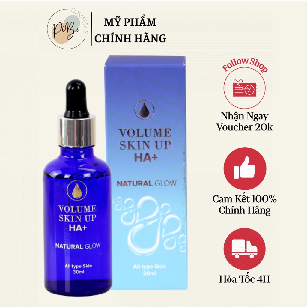 SERUM CẤP ẨM CĂNG BÓNG HA GENIE VOLUME SKIN UP 100ml - 30ml